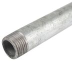 Сгон 1/2"x1/2" 500 мм НР оцинкованная сталь СГО12-500
