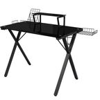 Cтол компьютерный ТC 110х75х60 см черный