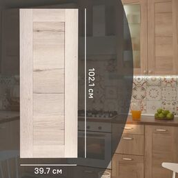 Фасад для кухонного шкафа Касли 39.7x102.1 см Delinia ID ЛДСП цвет касли
