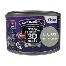 Быстросохнущая грунт-эмаль по металлу, ржавчине Finlux F-115 CorrozoStop 4603783210701