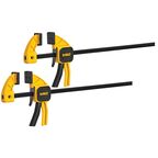 Струбцина быстрозажимная DEWALT, 300 мм, 60 кг, 2 шт., DWHT0-83158