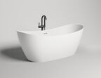 Ванна из искусственного камня Salini  Noemi S-stone 170x75 101722M белая матовая, отдельностоящая