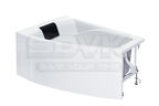Акриловая ванна Roca Hall Angular L 150x100 асимметричная левая белая ZRU9302864