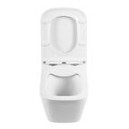Унитаз подвесной BelBagno Ardente-r BB520CHR/SC безободковый, с крышкой микролифт, белый