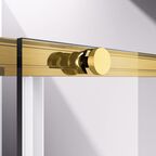 Душевой уголок Vincea Slim-N 130х80 VSR-4SN8013CLG стекло прозрачное, профиль брашированное золото, без поддона