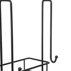 Полка для душевой кабины Swensa Caddy SWR-1006 двухъярусная металл цвет чёрный