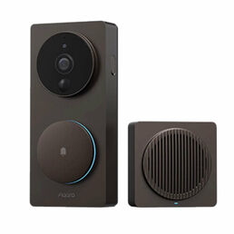 Умный дверной звонок Aqara Smart Video Doorbell G4, черный, для рынка РФ