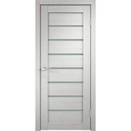 Дверной комплект VellDoris UNICA 1, белый, 800x2000, LR, стекло мателюкс, без врезки замка и петель