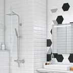 Плитка настенная Artens Roissy 9.9x20 см 0.792 м² матовая цвет белый