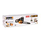 Аккумуляторная пила Worx WP370E 40 В шина 35 см АКБ и ЗУ в комплекте