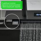 Многофункциональная кухонная мойка Esbano CASCADE-2  75 см оружейная сталь, со смесителем и разделочной доской