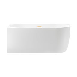Комплект 4 в 1 акриловая ванна Wellsee Belle Spa 235701004 150х75 L + каркас + экран + слив-перелив