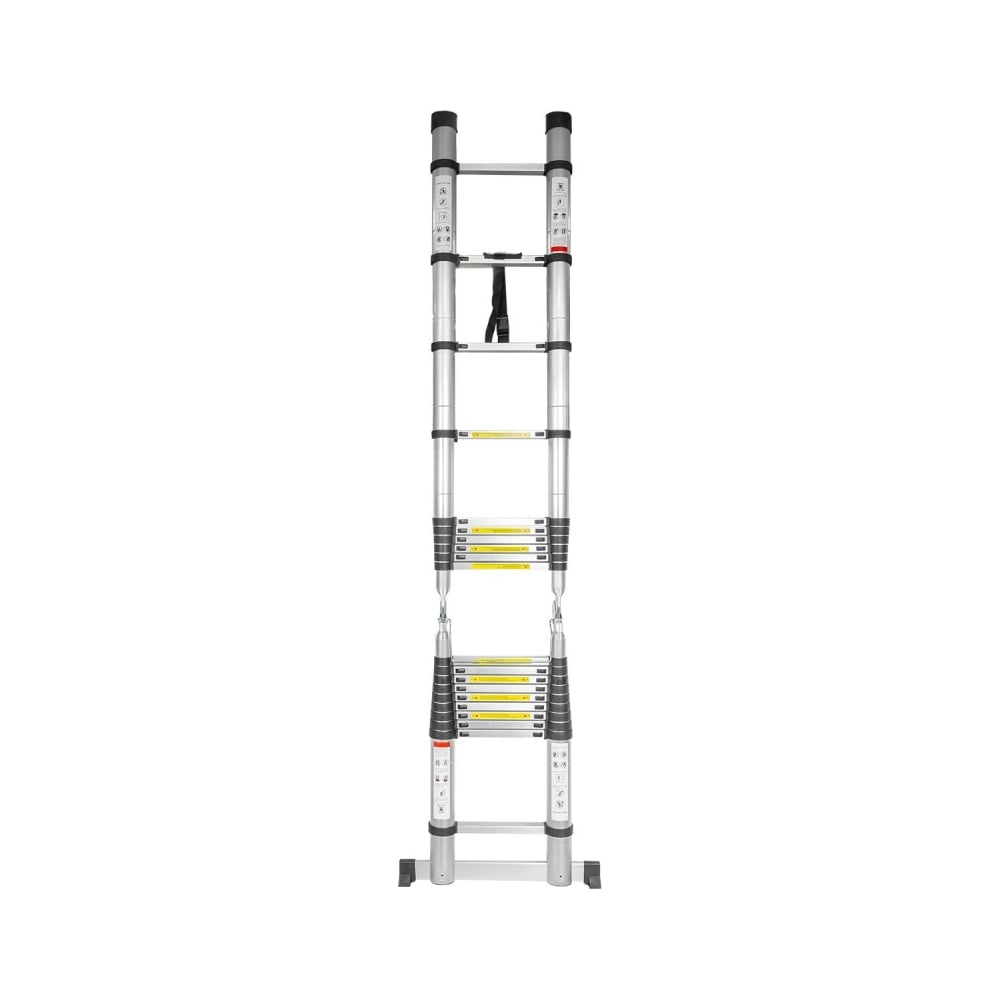 Алюминиевая бытовая телескопическая лестница-стремянка Forsage f-up310-m 54164