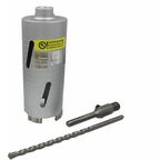 Коронка алмазная по армированному бетону 68*150 мм Hilberg Laser Deep Drill hd368
