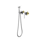 Встраиваемый смеситель с гигиеническим душем Aquatek Европа AQ1319CR хром
