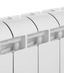 Радиатор биметаллический Global Style Extra 500 мм 6 секций 1" боковое подключение белый