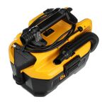 Аккумуляторный строительный пылесос DEWALT DCV584L, с возможностью работы от сети, 14.4/18 В, 7.5 л, без АКБ и ЗУ (DCV584L-QW)