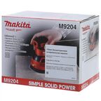 Эксцентриковая шлифмашина сетевая Makita M9204, 240 Вт, 125 мм