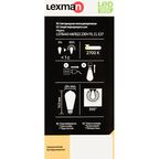 Лампа светодиодная Lexman E27 220-240 В 4 Вт эдисон прозрачная 470 лм теплый белый свет