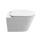Унитаз подвесной BelBagno Tre BB5180CH-TOR/SC белый, с крышкой микролифт
