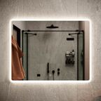 Зеркало с подсветкой Sancos Arcadia 90x70 AR900 белое
