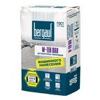 Штукатурка гипсовая механизированная Bergauf M-Teh Bau 30 кг