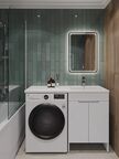 Комплект мебели Orange Optima STD-120TUW+RAR 120 см, правая, напольная, белая глянцевая