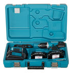 Дрель-шуруповерт аккумуляторная Makita LXT DDF453SYE 18 В 1,5 Ач Li-Ion 2 АКБ и ЗУ