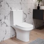 Унитаз-компакт Damixa Skyline DX35C8600SC белый, с крышкой микролифт