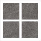 Глазурованный керамогранит Ceramente Stellare Quartzite Pro Black 60x60 см 1.44 м² матовый цвет черный