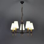Люстра подвесная Arte Lamp Riccardo 5 ламп цвет черный