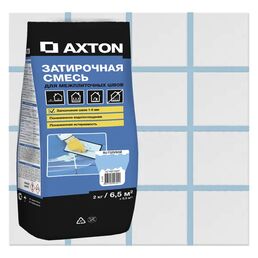 Затирка цементная Axton А.500 2 кг цвет голубой