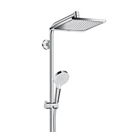 Душевая стойка Hansgrohe Crometta E 240 1jet Showerpipe Reno EcoSmart 27289000 без излива, хром