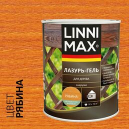 Лазурь-гель для дерева Linnimax полуматовая рябина 0.75 л