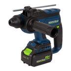 Перфоратор аккумуляторный бесщеточный SDS-plus Rockfield RF2254BK, 20 В Li-Ion 4 Ач, 2 Дж