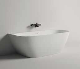 Ванна из искусственного камня Salini  Sofia Wall S-Stone 170x80 102522M белая матовая, пристенная