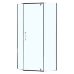 Душевой уголок Loranto 100x100 Neo CS-22108-100 стекло прозрачное, профиль серебро