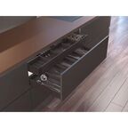 Панель для внутреннего ящика DIF40/S 36x10x11 см алюминий антрацит