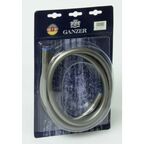 52150 Шланг для душа 150см. (Графит) силикон GANZER (50/1шт)