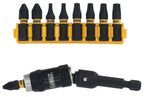 Бита DEWALT PH2,PZ2,PZ3,T15,T30,SL6, 25 мм, шестигранный (HEX), 10 шт. (DT70518T-QZ)