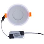 Светильник встраиваемый Gauss Backlight BL114 круглый 3 и 3 Вт свет тёплый белый