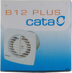 Вентилятор осевой Cata B-12 Plus 170х170 мм d120 мм слоновая кость