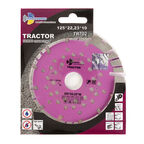 Диск алмазный по армированному бетону Trio-Diamond Tractor 125x22,2x2,1 мм турбосегментный сухой рез (TR702)