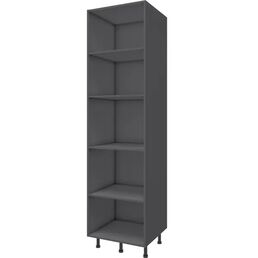 Шкаф-колонна для кухни 60x215x56 см ДСП цвет серый