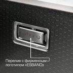 Многофункциональная кухонная мойка Esbano CASCADE-2  75 см оружейная сталь, со смесителем и разделочной доской