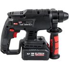 Перфоратор аккумуляторный бесщеточный SDS-plus Elitech HD CRH2022SL, 20 В Li-Ion 4 Ач, 2.3 Дж