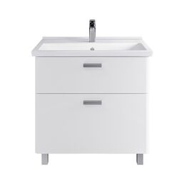 Тумба с раковиной SanStar Gretta 80 напольная (раковина Фест 80)