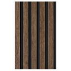 Панель стеновая Decor-Dizayn 904-66SH 10x150x3000 мм коричневый