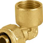 Угол комбинированный 90° Aquabeam 1/2"x16 мм ВР латунь ABO.352.Y.001604