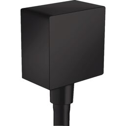 Шланговое подключение Hansgrohe FixFit Square 26455670 черный матовый